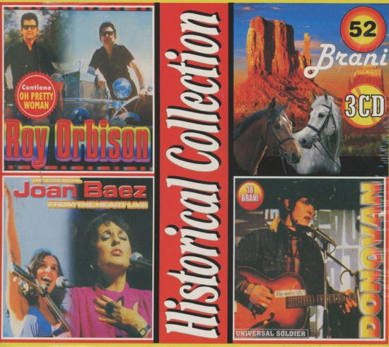 Cover for Roy Orbison / Joan Baez / Donovan · Historical Collection (CD)