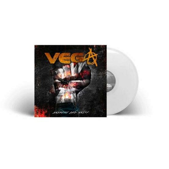 Cover for Vega · Anarchy And Unity (White Vinyl) (LP) (2021)