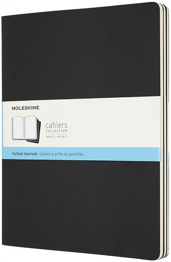 Cover for Moleskine · Moleskine Cahier XXL, 3er Set, Punktras (Buch) (2018)
