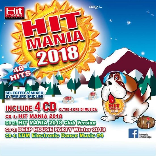 Cover for Aa. Vv. · Hit Mania 2018 (CD) (2017)