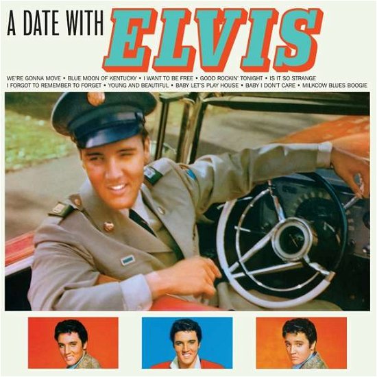 Cover for Elvis Presley · A Date With Elvis (+4 Bonus Tracks) (LP) [Limited edition] (2021)