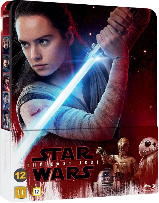 Cover for Star Wars · Star Wars: Episode VIII -  The Last Jedi (Blu-Ray) [Steelbook] (2018)
