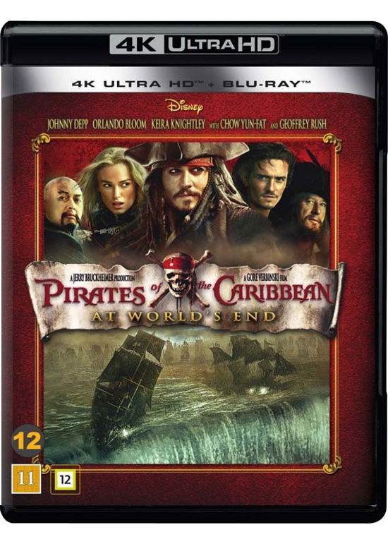 Pirates Of The Caribbean: At World's End - Pirates of the Caribbean - Elokuva - Disney - 8717418606237 - maanantai 2. toukokuuta 2022