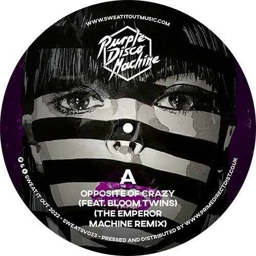 Cover for Purple Disco Machine · Opposite of Crazy / Loneliness (LP) (2022)