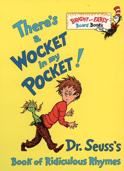 Cover for Dr. Seuss · There's a Wocket in my Pocket - Dr. Seuss Board Books (Kartonbuch) (1997)