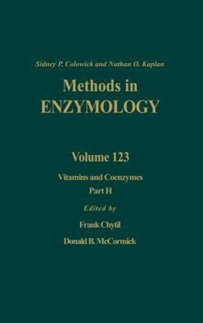 Vitamins and Coenzymes, Part H - Methods in Enzymology - Sidney P Colowick - Kirjat - Elsevier Science Publishing Co Inc - 9780121820237 - perjantai 28. maaliskuuta 1986