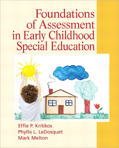 Cover for Effie Kritikos · Foundations of Assessment in Early Childhood Special Education (Paperback Book) (2012)