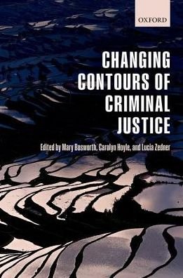Cover for Changing Contours of Criminal Justice (Gebundenes Buch) (2016)