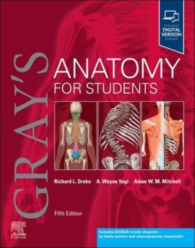 Cover for A. Wayne Vogl-Richard L. Drake-Adam W. M. Mitchell · Gray's Anatomy for Students - Gray's Anatomy (Paperback Book) (2023)