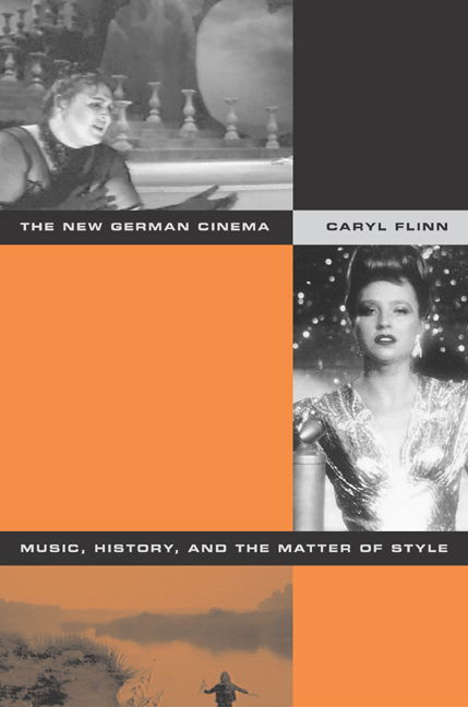 Cover for Caryl Flinn · The New German Cinema: Music, History, and the Matter of Style (Paperback Book) (2003)