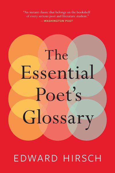 Cover for Edward Hirsch · The Essential Poet's Glossary (Taschenbuch) (2017)