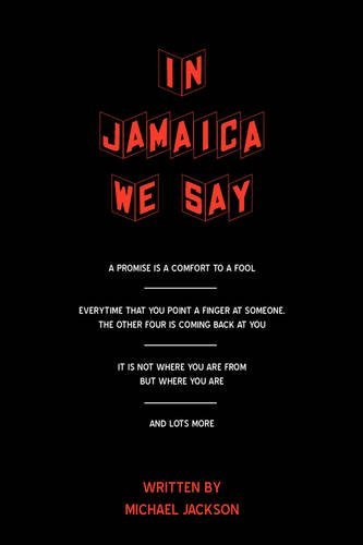 Cover for Michael Jackson · In Jamaica We Say (Paperback Bog) (2009)
