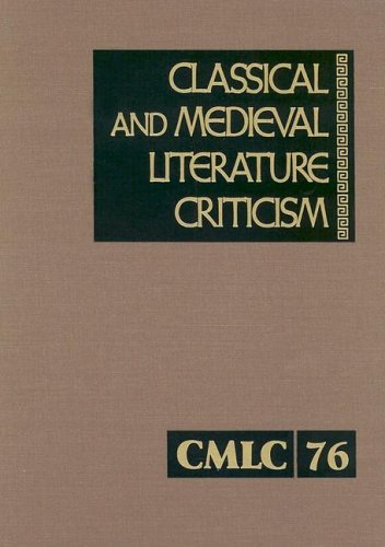 Cover for Jelena Krostovic · Classical and Medieval Literature Criticism, Vol. 76 (Gebundenes Buch) (2005)