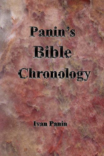 Cover for Ivan Panin · Panin's Bible Chronology (Paperback Book) (2014)