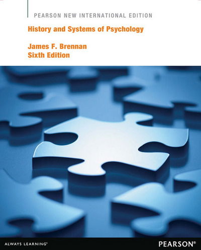 Cover for James Brennan · History and Systems of Psychology: Pearson New International Edition (Paperback Book) (2013)