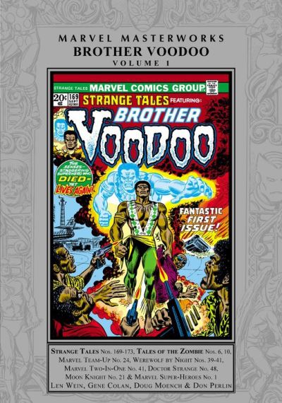 Cover for Lein Wein · Marvel Masterworks: Brother Voodoo Vol. 1 (Hardcover bog) (2021)