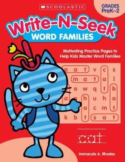 Write-N-Seek : Word Families - Immacula A. Rhodes - Böcker - Scholastic, Incorporated - 9781338180237 - 1 juni 2017