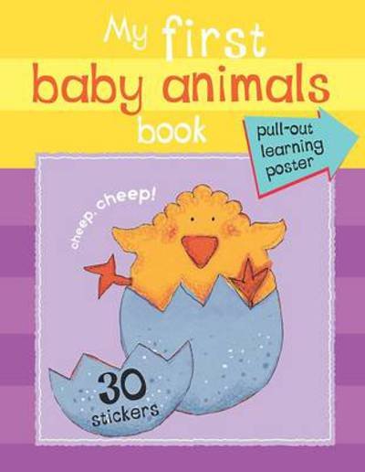 Cover for Poster Book  My First Baby Animals Book (Bog)