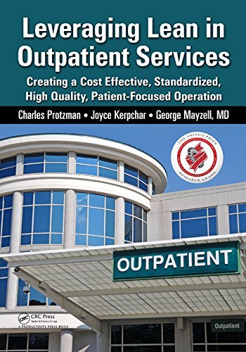 Cover for Charles Protzman · Leveraging Lean in Outpatient Clinics: Creating a Cost Effective, Standardized, High Quality, Patient-Focused Operation (Paperback Book) (2014)