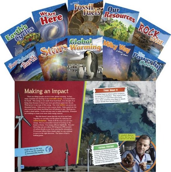 Cover for Teacher Created Materials · Let's Explore Earth &amp; Space Science Grades 4-5, 10-book Set (Informational Text: Exploring Science) (Paperback Bog) (2015)