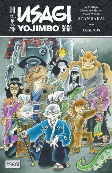 Cover for Stan Sakai · The Usagi Yojimbo Saga: Legends (Taschenbuch) (2017)