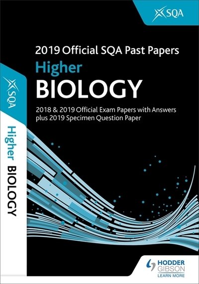 Cover for Sqa · 2019 Official SQA Past Papers: Higher Biology (Pocketbok) (2019)