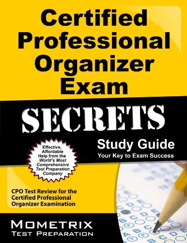 Cover for Cpo Exam Secrets Test Prep Team · Certified Professional Organizer Exam Secrets Study Guide: Cpo Test Review for the Certified Professional Organizer Examination (Paperback Bog) (2023)