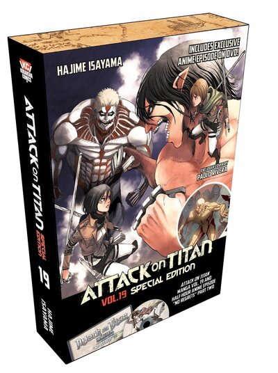Cover for Hajime Isayama · Attack on Titan 19 Special Edition w/DVD (Pocketbok) (2016)