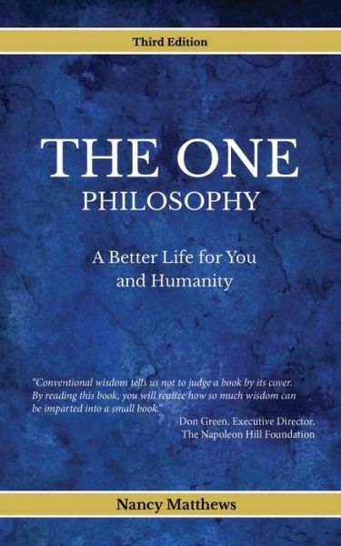 Cover for Nancy Matthews · The One Philosophy (Paperback Book) (2021)