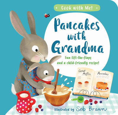 Cover for Kathryn Smith · Pancakes with Grandma (Board book) (2020)