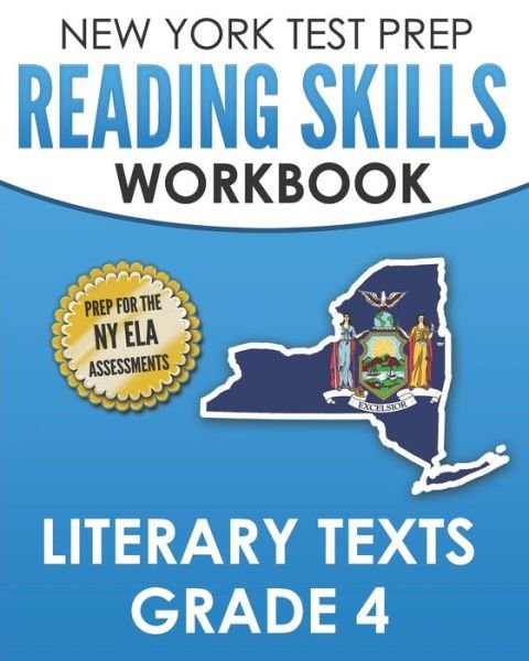 Cover for N Hawas · NEW YORK TEST PREP Reading Skills Workbook Literary Texts Grade 4 (Paperback Bog) (2019)