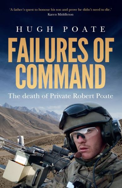 Cover for Hugh Poate · Failures of Command: The death of Private Robert Poate (Paperback Book) (2021)