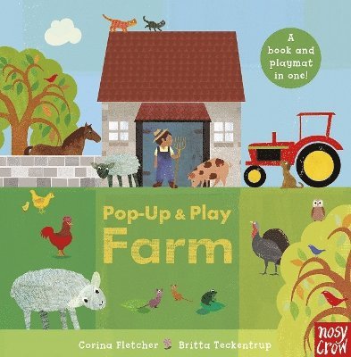 Cover for Corina Fletcher · Pop-Up And Play: Farm - Pop-Up and Play (Board book) (2025)