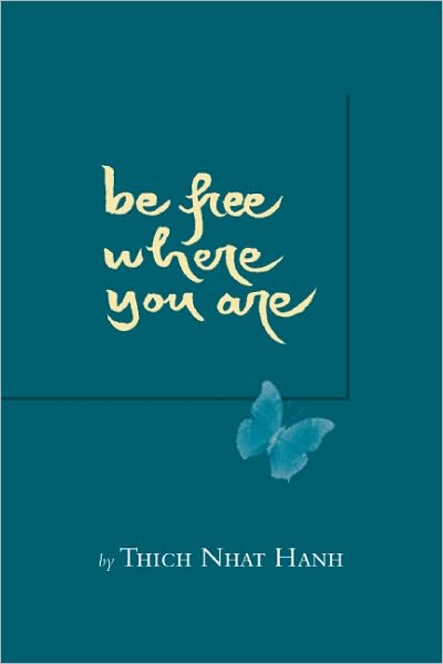 Cover for Thich Nhat Hanh · Be Free Where You Are (Paperback Book) (2002)