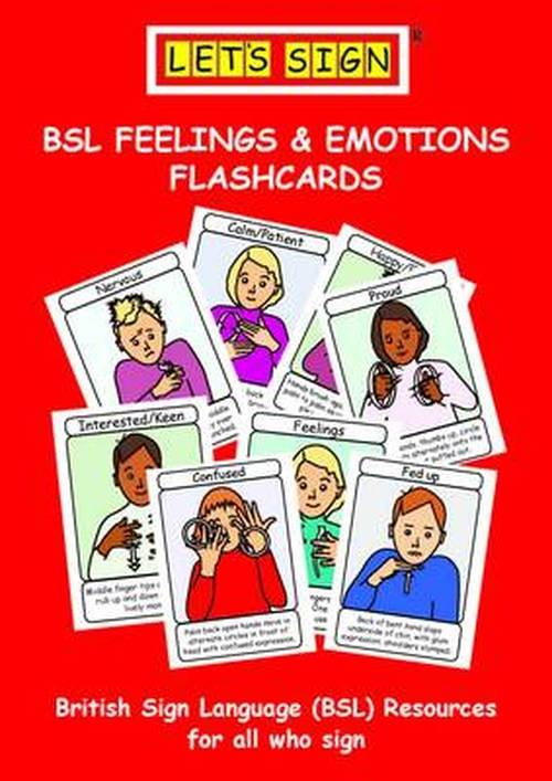 Cover for Cath Smith · Let's Sign BSL Feelings &amp; Emotions Flashcards - Let's Sign (Flashcards) (2013)