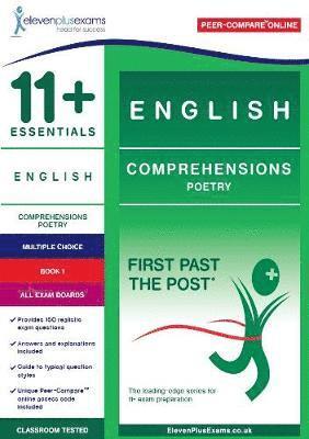 Cover for Eleven Plus Exams · 11+ Essentials English Comprehensions: Poetry Book 1 - First Past the Post (Paperback Book) (2019)