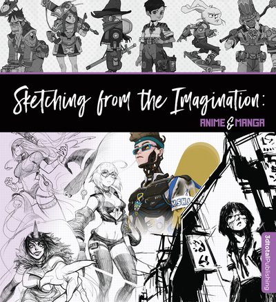 Cover for Publishing 3dtotal · Sketching from the Imagination: Anime &amp; Manga: Anime &amp; Manga - Sketching from the Imagination (Paperback Book) (2020)