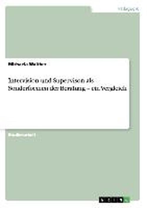 Cover for Walther · Intervision und Supervison als (Book) [German edition] (2009)