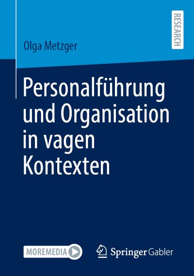 Cover for Metzger · Personalführung und Organisatio (Book) (2021)