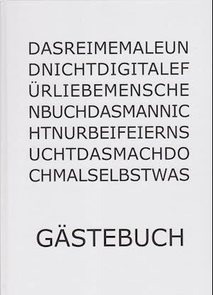 Cover for Hans-Werner Aschoff · Gästebuch (Book) (2024)