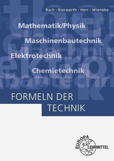 Cover for Bach · Formeln der Technik (Book)