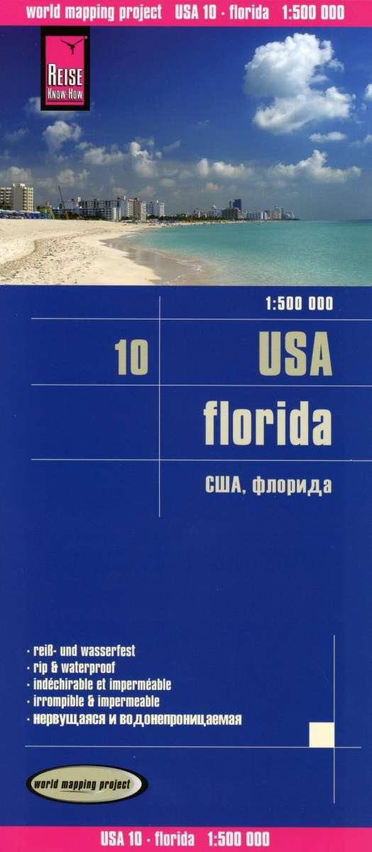 World Mapping Project: USA 10: Florida - Reise Know-How - Książki - Reise Know-How - 9783831773237 - 18 czerwca 2019