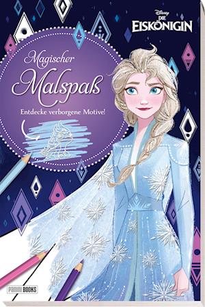 Cover for Disney · Disney Die Eiskönigin: Magischer Malspaß: Entdecke verborgene Motive! (Book) (2024)