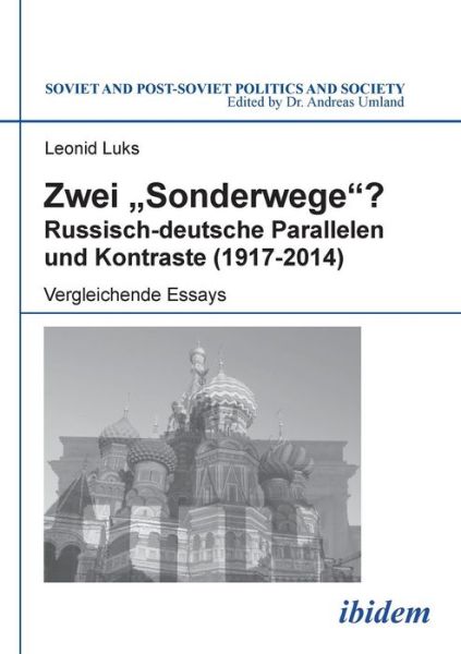 Cover for Luks · Zwei &quot;Sonderwege&quot;? Russisch-deutsc (Book) (2016)