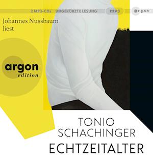 Cover for Tonio Schachinger · Echtzeitalter (Audiobook (CD)) (2023)