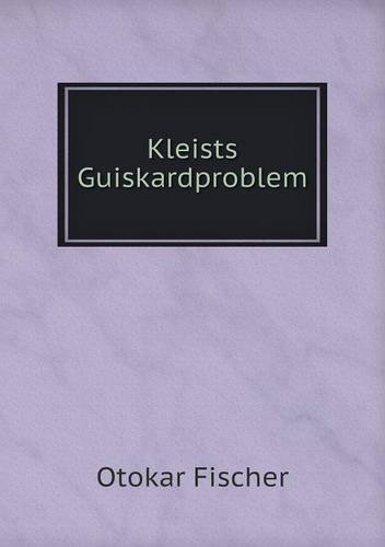 Cover for Otokar Fischer · Kleists Guiskardproblem (Pocketbok) [German edition] (2013)
