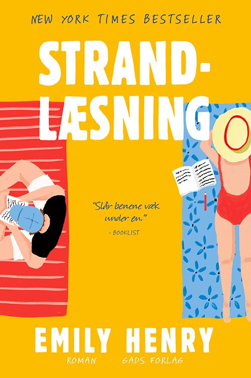 Cover for Emily Henry · Strandlæsning (Sewn Spine Book) [1st edition] (2021)