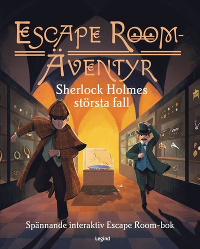 Cover for Alex Woolf · Sherlock Holmes största fall : spännande interaktiv Escape Room-bok (Hardcover Book) (2024)