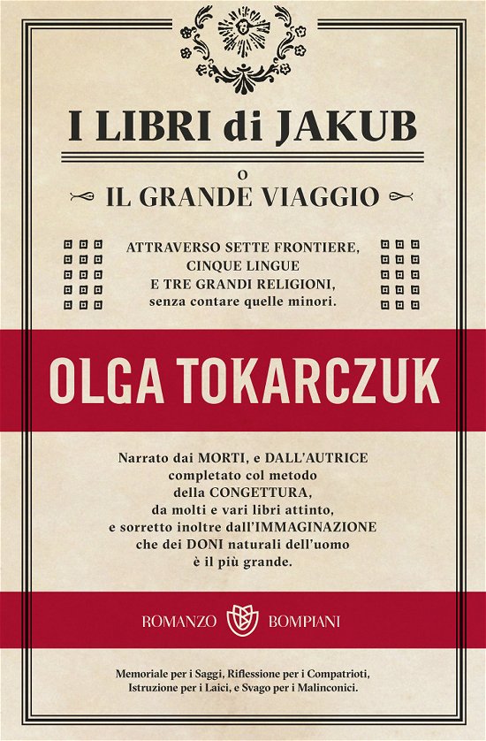 Cover for Olga Tokarczuk · I Libri Di Jakub (Book)