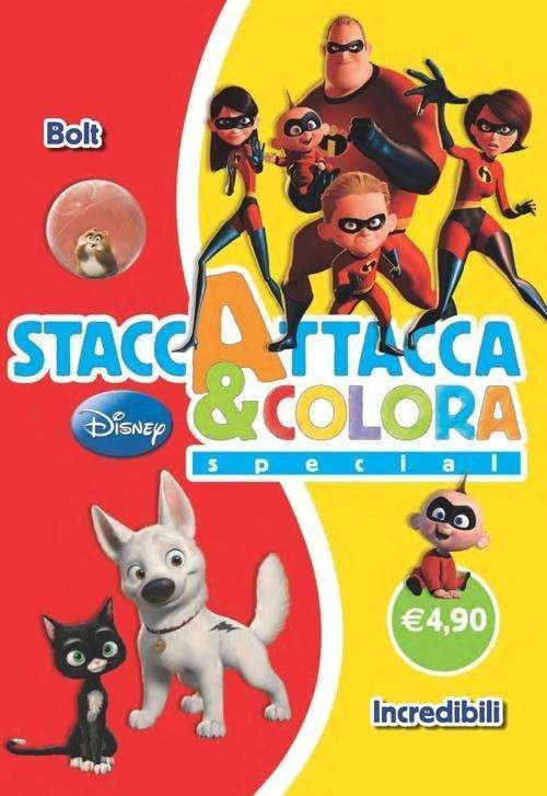Cover for Disney · Bolt / Gli Incredibili (Staccattacca E Colora Special) (DVD)